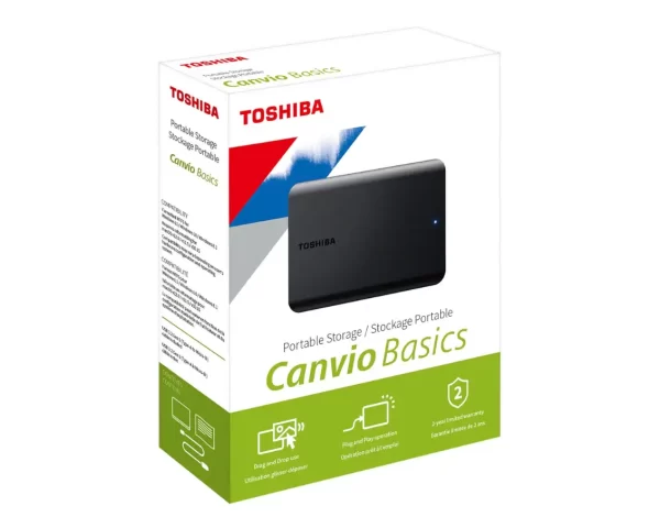 CANVIO BASICS 2.5 4TB black, USB 3.2, HDTB540EK3CA