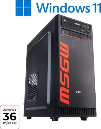 MSGW stolno računalo Basic i3 i107