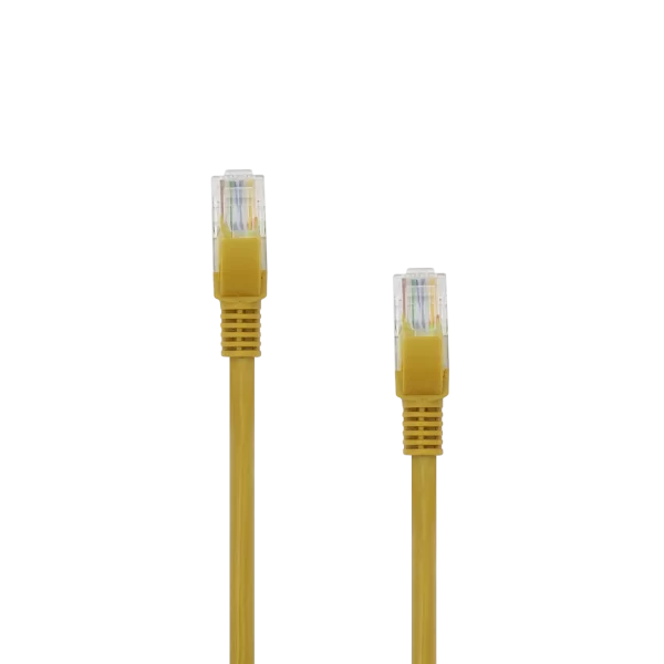 KABEL UTP CAT5e 1 m Žuti / RETAIL