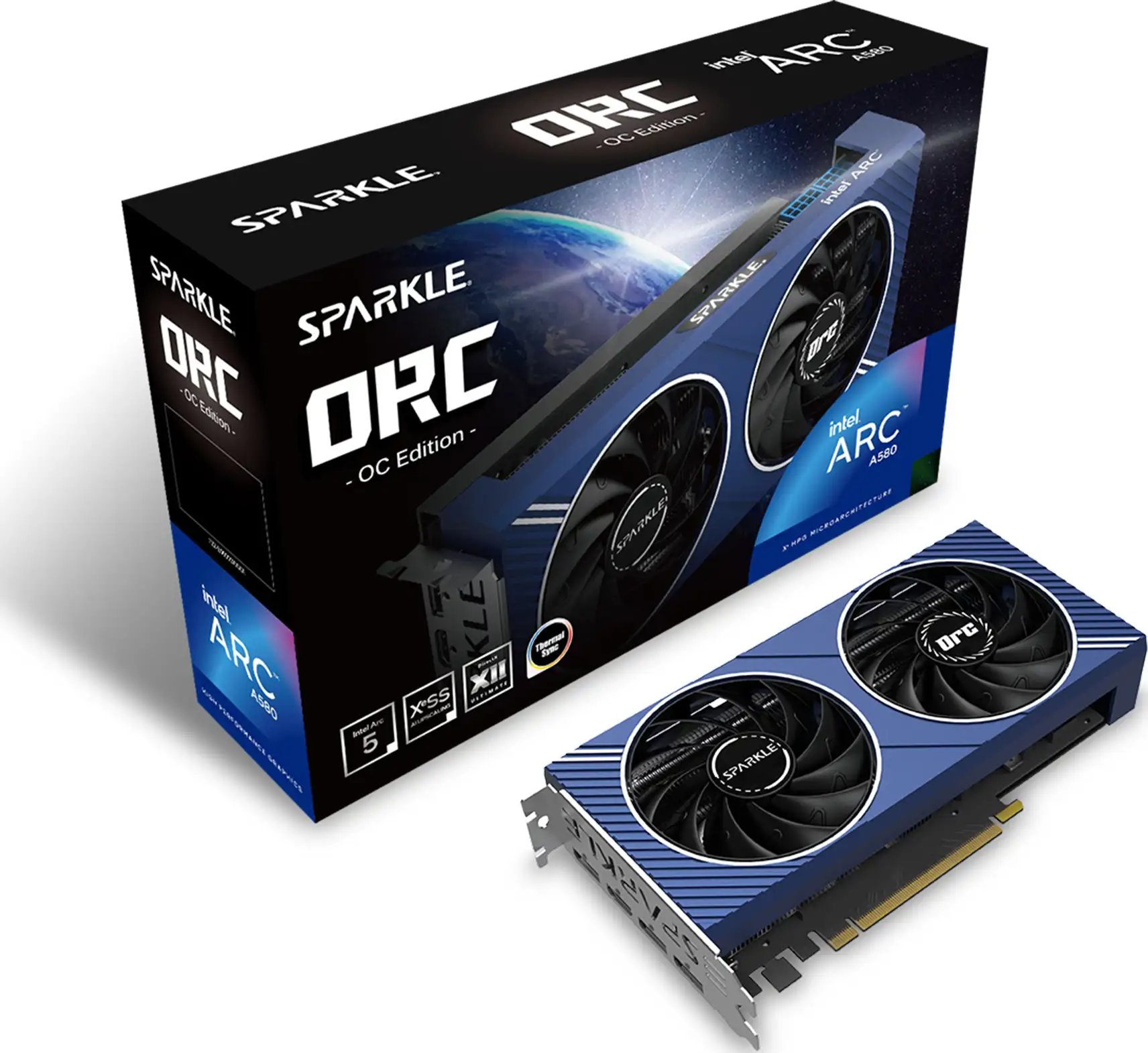 Sparkle Intel Arc A580 8GB GDDR6, 1×HDMI/3×DP - Slika 3