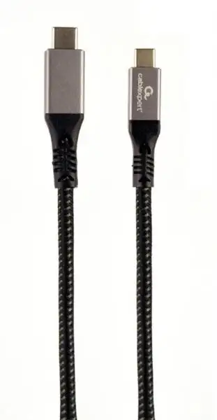 Gembird Premium USB 3.2 Gen. 2x2 Type-C charging data cable, 20 Gbps, 100 W, 1.5 m, CCBPUSB3CMCM100