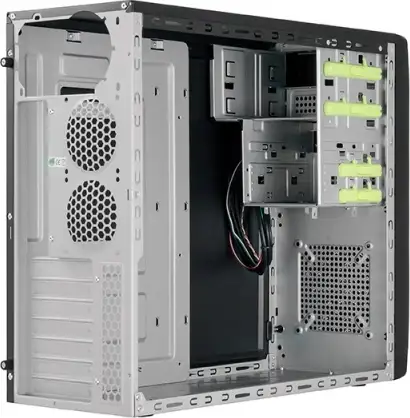 Chieftec Midi Tower ATX kućište bez napajanja, crno (CG-04B-OP)