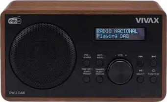 VIVAX VOX RADIO DW-2 DAB WALNUT