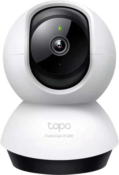 Pan/Tilt AI Home Security Wi-Fi CameraSPEC:2K QHD (2560x1440), 2.4 GHz, Horizontal 360o FEATURE: Pan/Tilt, Smart AI Detection and Notifications (motion, people, pets, cars, abnormal sound), Motion Tr