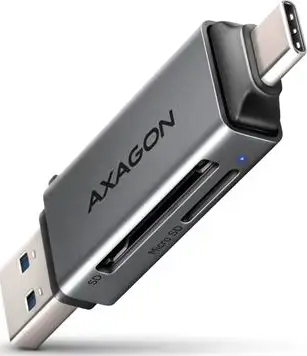 MEM CR AXAGON USB 3.2 Gen 1 CRE-DAC, SD, microSD - Slika 2