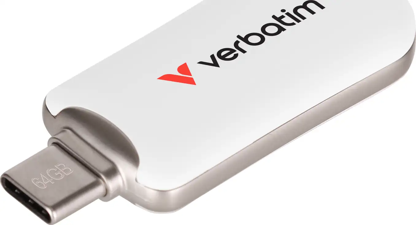 Verbatim Plectra USB-C Flash Drive 64GB, bijeli, 30228