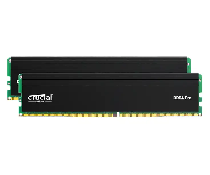 Crucial Pro 32GB Kit (2x16GB) DDR4-3200 UDIMM CL22 (8Gbit/16Gbit), EAN: 649528937780