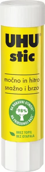 Ljepilo u stiku 8,2g (bez otapala) UHU.