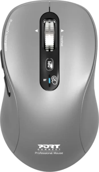 Port miš EXPERT Bluetooth & MAC, punjivi, sivi, 910201