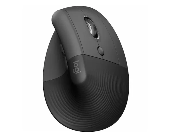 LOGITECH Lift Bluetooth Vertical Ergonomic Mouse - GRAPHITE/BLACK, 910-006473