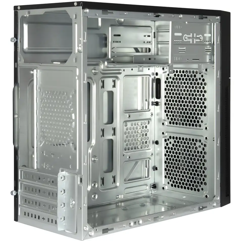 Inter-Tech PC Chassis IT-6521 Straight, mATX, Dark Gray - Slika 2