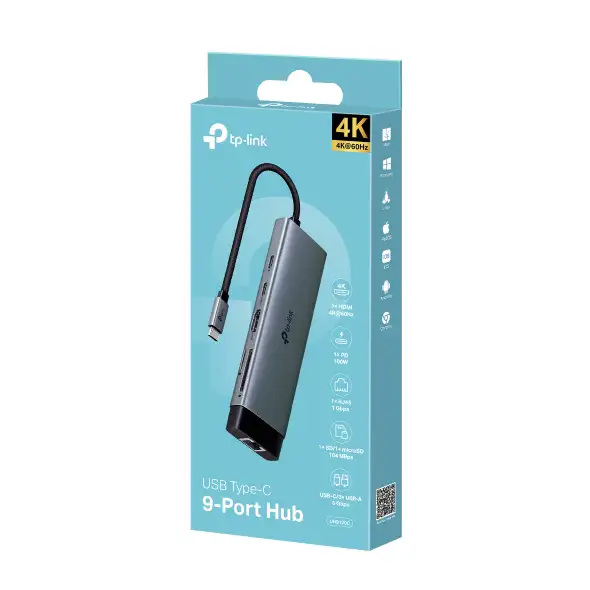 TP-Link UH9120C USB Type-C 9-Port Hub