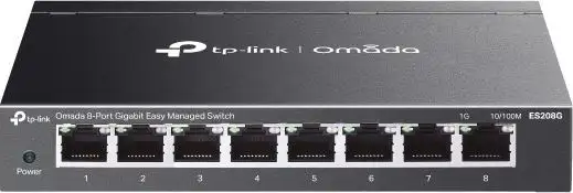 TP-Link Omada 8-Port Gigabit Easy Managed Switch, ES208G