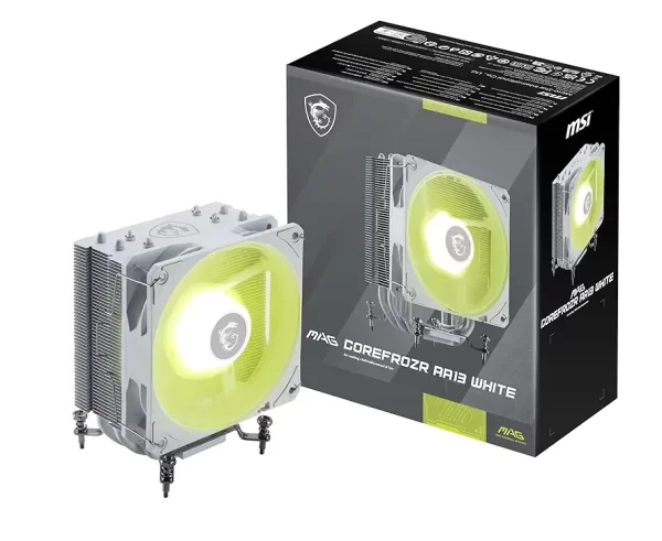 MSI MAG COREFROZR AA13 WHITE, LGA 1700 / 1851, AM5/AM4, ARGB GEN1, 152 x 121 x 94.5mm
