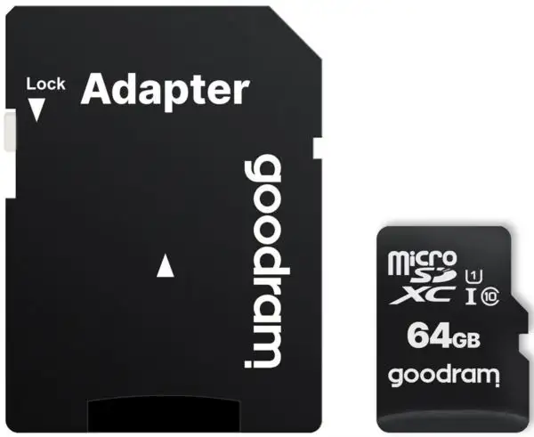 Memorijska kartica GoodRam M1AA 64 GB | Class 10 UHS I Adapter, M1AA-0640R12