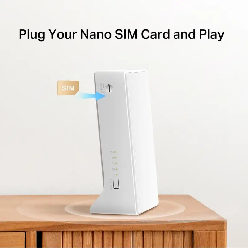 Mercusys AC1200 Wireless Dual Band 4G LTE Router