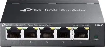 TP-Link Omada 5-Port Gigabit Easy Managed Switch, ES205G