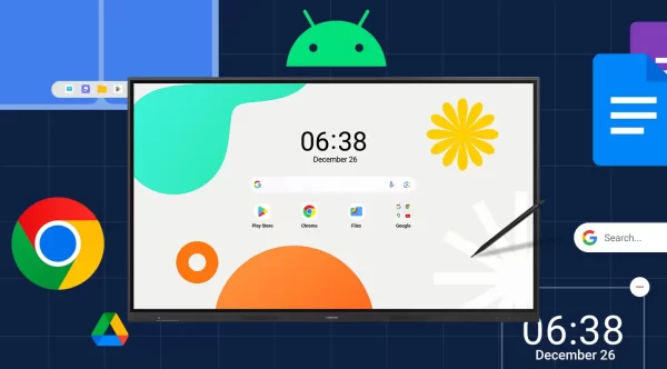 Samsung LH65WAFWLGCXEN, 65" Android touch display