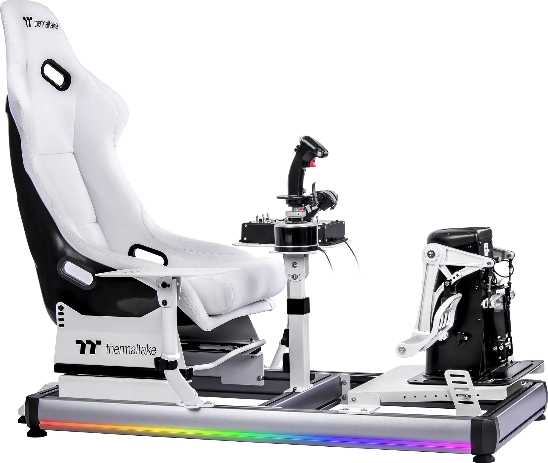 THERMALTAKE GSC GF500 kokpit simulatora leta Bijeli - Slika 8