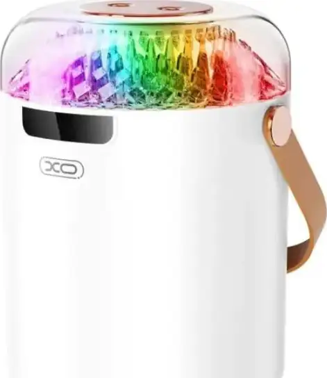 DIFUZER OVLAŽIVAČ XO DUAL JET RGB OSVJETLJENJE 400mAh HF13 BIJELI