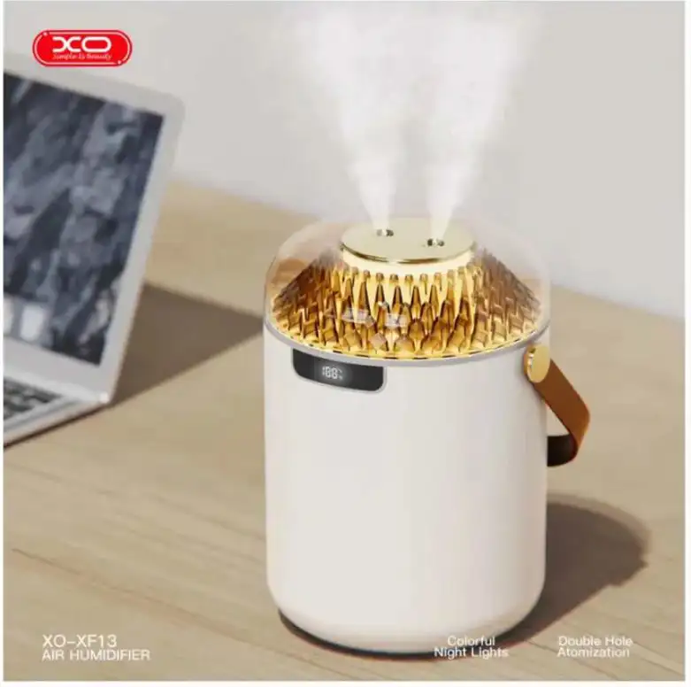 DIFUZER OVLAŽIVAČ XO DUAL JET RGB OSVJETLJENJE 400mAh HF13 BIJELI - Slika 2