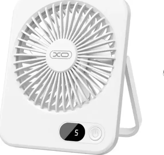 STOLNI SLIM VENTILATOR S BATERIJOM 1200mAh DIGITALNI S 5 BRZINA XO MF99