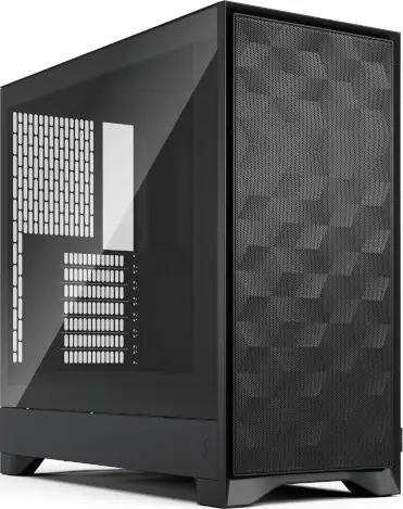 Fractal Pop 2 Air Black TG Clear, crno bez nap, FD-C-POA2A-02