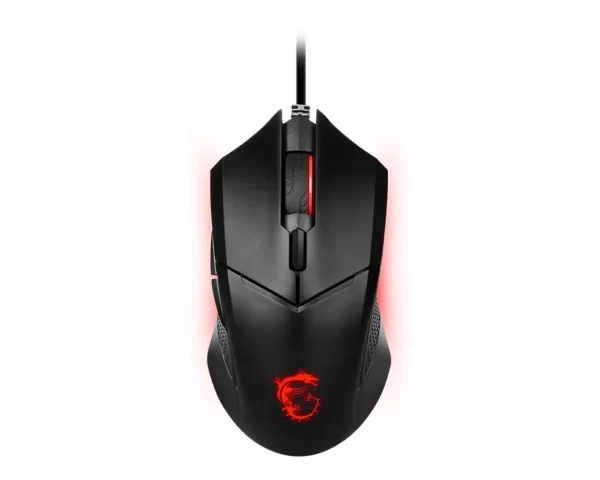 MSI CLUTCH GM08 GAMING MIŠ, USB 2.0, PixArt PAW-3519 OPTIČKI SENZOR, 4200 DPI, SUSTAV PROMJENJIVE TEŽINE