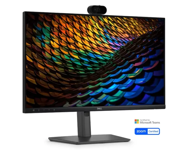 Monitor Dell Pro 24" Konferencijski, FHD, 120Hz, DP, HDMI, USB, RJ-45, SPK, CAM, MIC, 3Y, P2426HEB