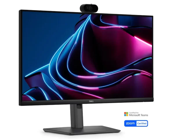 Monitor Dell Pro 24" Konferencijski, FHD, 120Hz, DP, HDMI, SPK, USB, RJ-45, CAM, MIC, 3Y, P2426HEV
