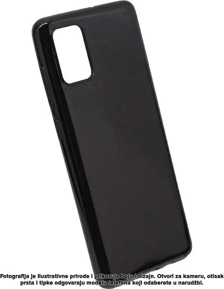 MASKICA +CLASS TPU ZA SAMSUNG A02S, A025 DUŽI 166.5 EU CRNA