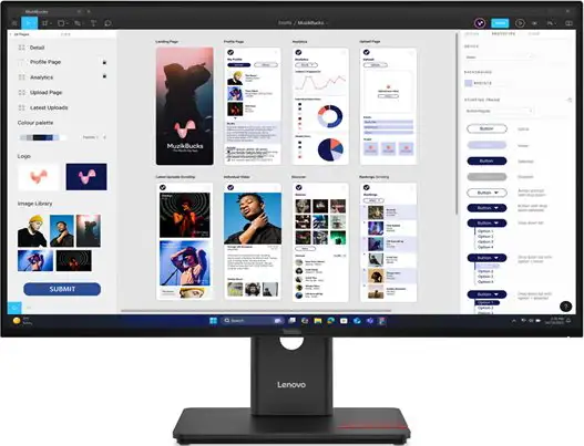 LENOVO ThinkVision T32UD-40 31.5inch 64B0GAT1EU - Slika 2