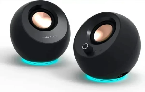 Zvučnici Creative Pebble Pro 2.0 BK USB C/BT/RGB, 51MF1710AA000