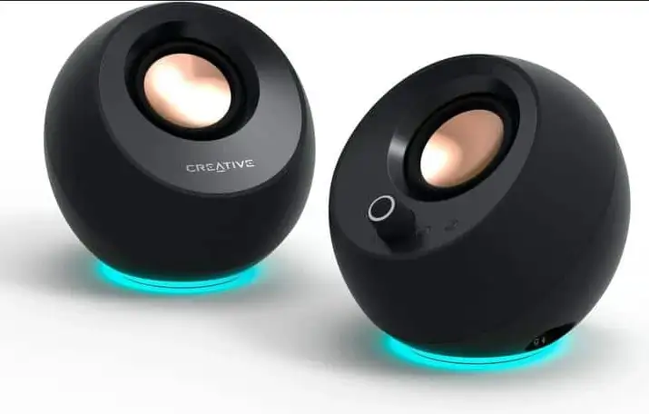Zvučnici Creative Pebble Pro 2.0 BK USB C/BT/RGB, 51MF1710AA000