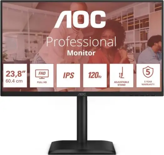AOC LCD 24" 4ms, 120Hz