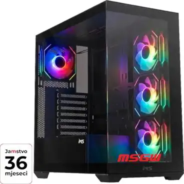 MSGW stolno računalo Gamer R5 a125