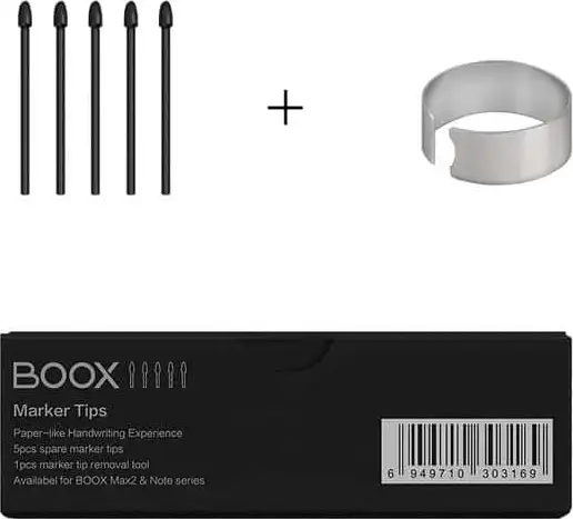 Boox Black Pen Tips 5x /vrhovi rezervni/, OBPT