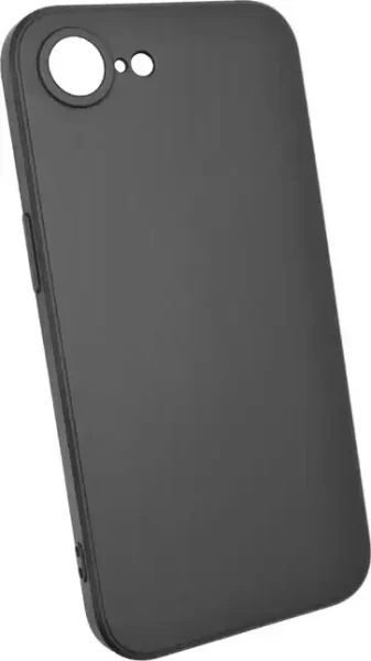 MASKICA +CLASS SILICONE EDGE ZA IPHONE 17E, 16E CRNA