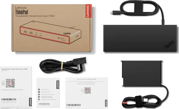 ThinkPad Thunderbolt 4 Smart Dock Gen2 7500, 40BE0135EU