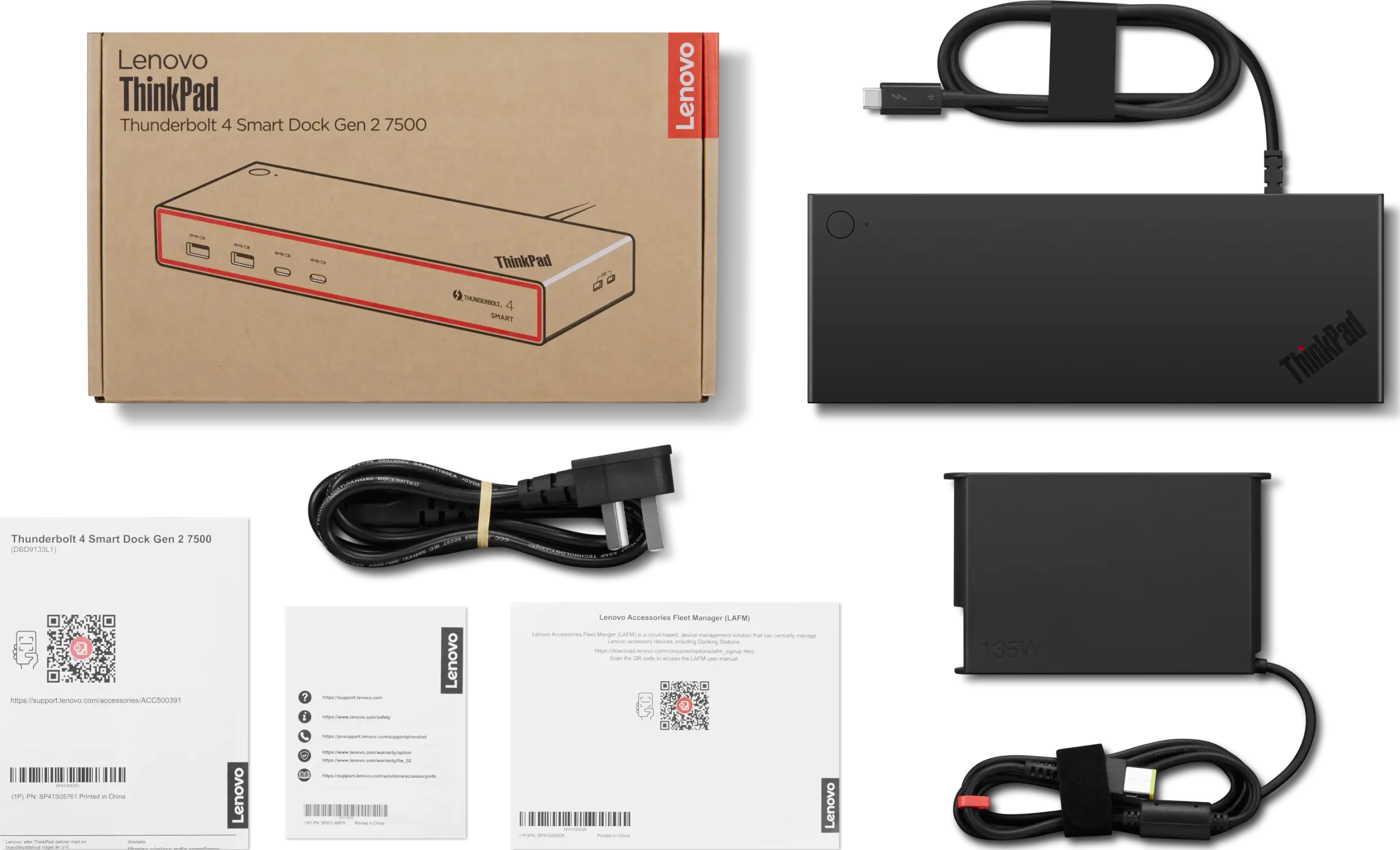 ThinkPad Thunderbolt 4 Smart Dock Gen2 7500, 40BE0135EU