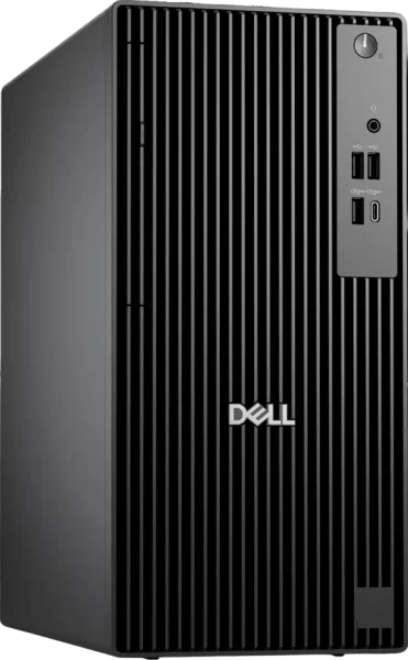 Dell Pro Tower Plus QBT1250, 260W, Ultra 7 265 (R) (13 TOPS NPU, 20 cores, up to 5.3GHz), 1x16GB 5600 MT/s, 512GB SSD TLC, Intel Integrated, Speaker, 3xDP, 2xUSB-C, 8xUSB-A, RJ-45, Mouse/Kb, Ubuntu, 3