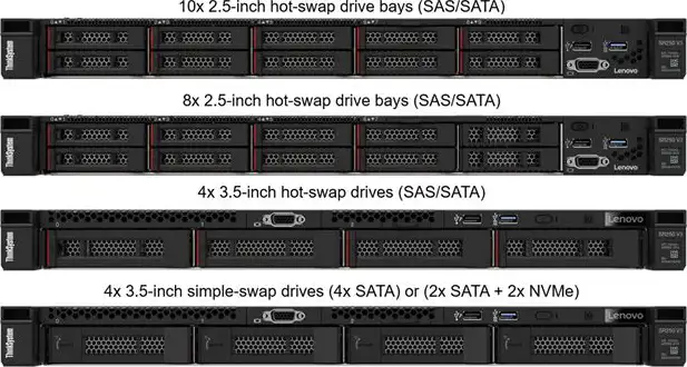 SRV LN SR250 V3 6353P 8C 32GB 2x1.92TB - Slika 2
