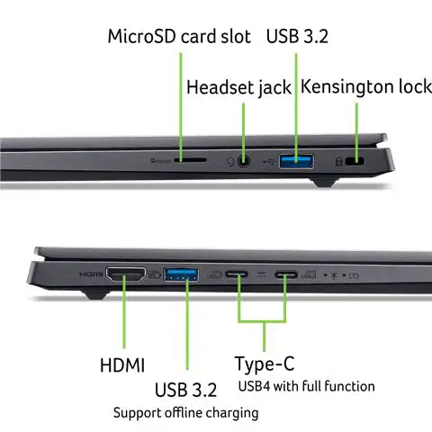 SFX14-61G-R0MH, 14.5/2.8K OLED/R AI9 365/32GB/S2TB/RTX5070-8GB/W11H/2Y