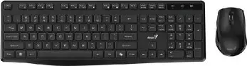 Set Genius tipkovnica KM-8206S + Miš bežični, crni