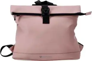 Ruksak Swiss Only s preklopnim (roll-top) zatvaranjem 27x9x35cm 9L ružičasto zlatni SO-122-RG