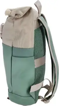 Ruksak Swiss Only s preklopnim (roll-top) zatvaranjem 29x12x45cm 16L zelena bež SO-124-GBEIGE - Slika 3