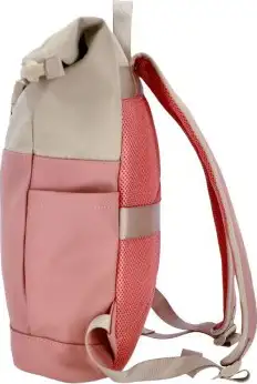 Ruksak Swiss Only s preklopnim (roll-top) zatvaranjem 29x12x45cm 16L rozo bež SO-124-PBEIGE - Slika 3