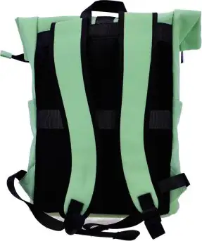 Ruksak Swiss Only s preklopnim (roll-top) zatvaranjem 29x12x42cm 16L menta zelena SO-123-MINT - Slika 3