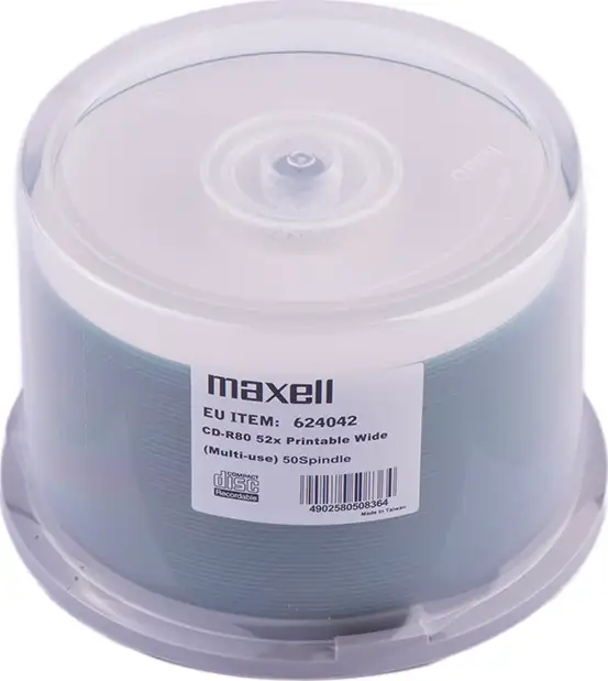 Maxell CD-R 52x, 700MB 50 kom spindle, printabilni