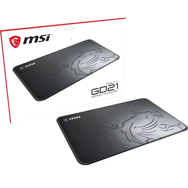 MSI Gaming Mousepad AGILITY GD21, 320mm x 220mm x 3mm